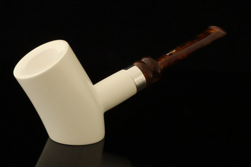 IMP Meerschaum Pipe - Vegas - Hand Carved  9 mm Filter Pipe with case i2665