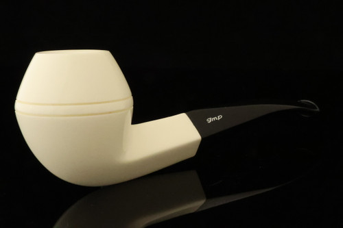 IMP Meerschaum Pipe - Bulldog - Hand Carved with fitted case i2672