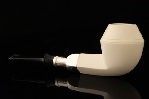 srv Premium - Squad Bulldog Block Meerschaum Pipe with fitted case 15872