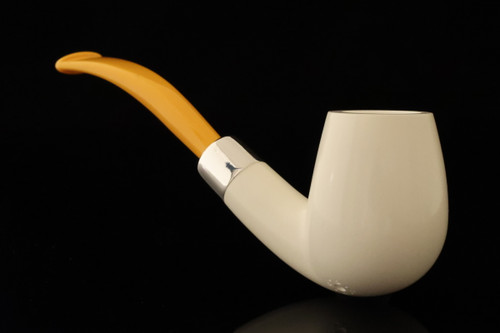 srv Premium -  Lee Van Cleef Pocket Pipe Block Meerschaum Pipe with pocket case 15885