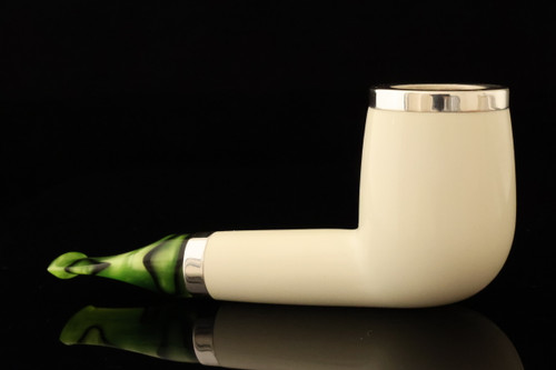 IMP Meerschaum Pipe - Lovat - Hand Carved with fitted case i2773