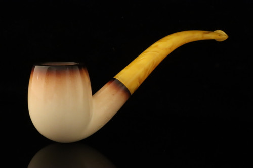 srv - Lee Van Cleef Block Meerschaum Pipe with fitted case M4936