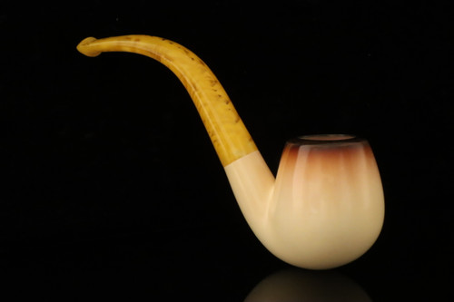 srv - Lee Van Cleef Block Meerschaum Pipe with fitted case M4938