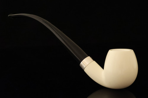 IMP Meerschaum Pipe - Gala - Churchwarden with fitted case i2778