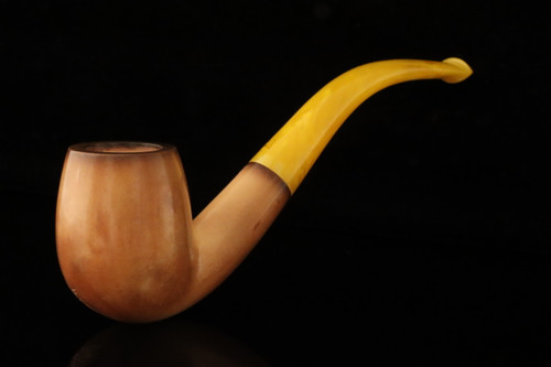 srv - Lee Van Cleef Block Meerschaum Pipe with fitted case M4984