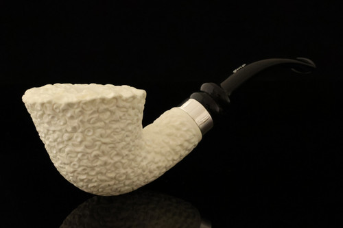 IMP Meerschaum Pipe - Ayder Plateau - Hand Carved 9 mm Filter Pipe with case i2708r