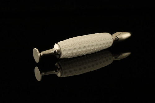 Deluxe Carved Meerschaum Pipe Tamper and Pipe Tool M5176