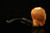 Grim Reaper Block Meerschaum Pipe by Kenan with custom case 13095