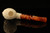 Skull with Beard Meerschaum Pipe by I. Baglan with custom case 13065