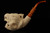 Eagle in Claw Meerschaum Pipe Carved by I. Baglan with custom case 13451
