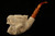 Eagle in Claw Meerschaum Pipe Carved by I. Baglan with custom case 13451