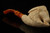 Goat Block Meerschaum Pipe Carved by I. Baglan with custom case 13857