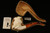 Cavalier Block Meerschaum Pipe with custom case 10655r