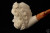 Cavalier Hand Carved Block Meerschaum Pipe with case 6054