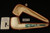 Billiard Block Meerschaum Pipe with fitted case 14078