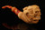 Skull in Claw Block Meerschaum Pipe with fitted case 14093