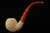 Mariner Block Hand Carved Meerschaum Pipe with fitted case 14184