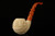 Mariner Block Hand Carved Meerschaum Pipe with fitted case 14184