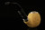Deluxe Carved Apple Block Meerschaum Pipe with fitted case 14181