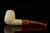 Carved Billiard Block Meerschaum Pipe with fitted case 14205