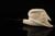 Bull Skull Block Meerschaum Pipe with fitted case 14150