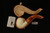 Rhodesian Hand Carved Block Meerschaum Pipe with fitted case 14294