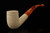 Lattice Bent Billiard Block Meerschaum Pipe with fitted case 14397