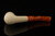 Lattice Bent Billiard Block Meerschaum Pipe with fitted case 14397