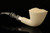 Deluxe Dublin Block Meerschaum Pipe Carved by Tekin with fitted case 14454