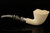 Deluxe Dublin Block Meerschaum Pipe Carved by Tekin with fitted case 14454