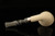 Deluxe Dublin Block Meerschaum Pipe Carved by Tekin with fitted case 14454