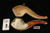 Eagle's Claw Block Meerschaum Pipe with fitted case 14469