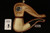 srv Premium - Carved Bent Billiard Meerschaum Pipe with fitted case 14600
