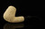 srv Premium - Carved Bent Billiard Meerschaum Pipe with fitted case 14600