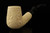 srv Premium - Carved Bent Billiard Meerschaum Pipe with fitted case 14600