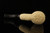 srv Premium - Carved Bent Billiard Meerschaum Pipe with fitted case 14600