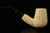 srv Premium - Carved Bent Billiard Meerschaum Pipe with fitted case 14600