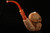 Giant Skull Block Meerschaum Pipe with fitted case 14598