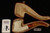 Rustic Freehand Block Meerschaum Pipe with fitted case 14616