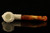 Rustic Freehand Block Meerschaum Pipe with fitted case 14616