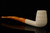 Lattice Half Bent Billiard Block Meerschaum Pipe with fitted case 14619