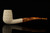 Lattice Half Bent Billiard Block Meerschaum Pipe with fitted case 14619