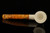 Self Sitter Skater Block Meerschaum Pipe with fitted case 14605