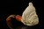 Pirate Block Meerschaum Pipe with fitted case M1302