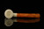 Self Sitter Block Meerschaum Pipe with fitted case M1334