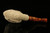 Devil Block Meerschaum Pipe Carved by I. Baglan with CASE 11001