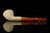 Octagon Straight Block Meerschaum Pipe with fitted case M1375