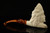 Big Chief Block Meerschaum Pipe with custom case 14731