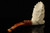 Big Chief Block Meerschaum Pipe with custom case 14731