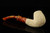 Carved Apple Block Meerschaum Pipe with fitted case 14734